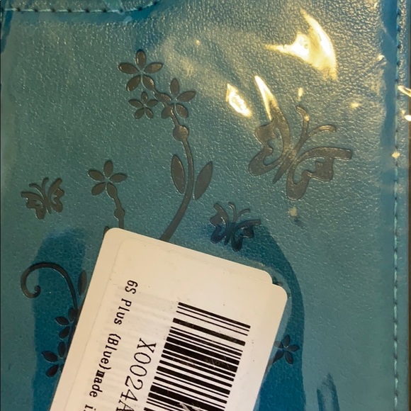 NWT 6GPlus phone case. Blue front opens for wa… - Picture 2 of 4